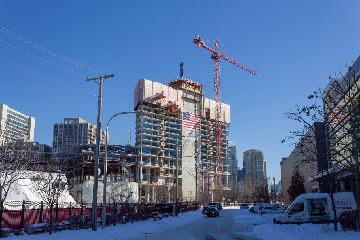 Bally's Hotel Tower first glass