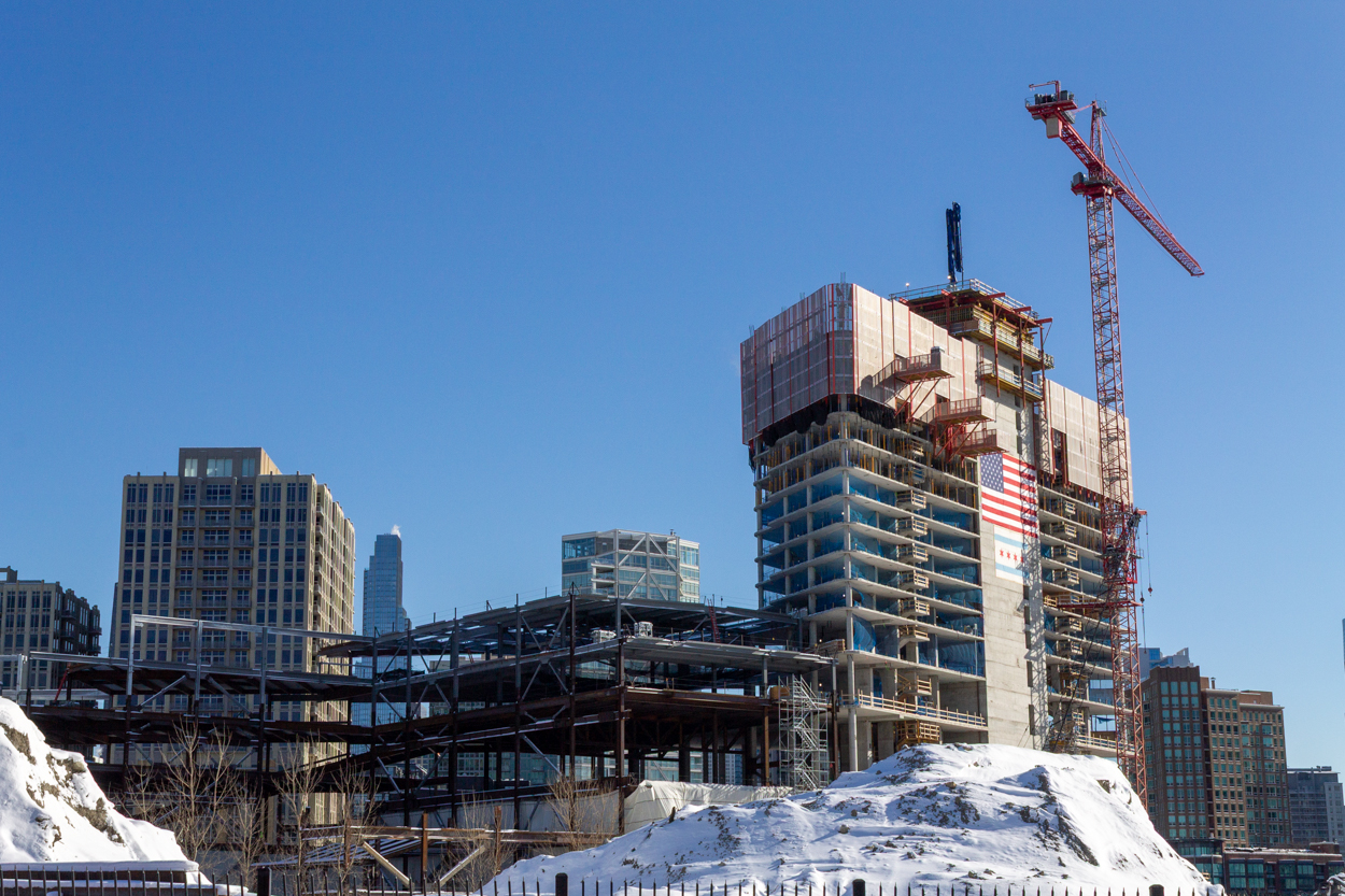 Bally's Hotel Tower first glass