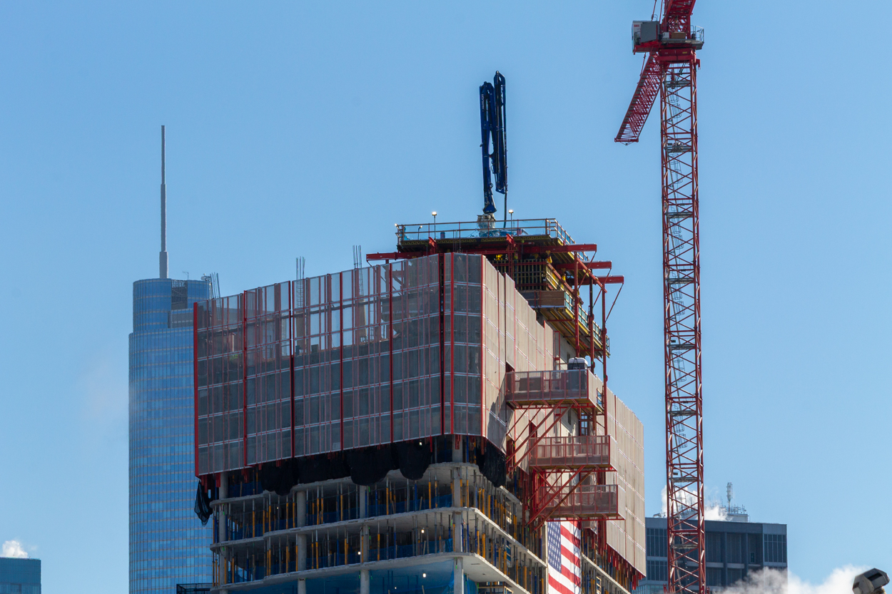 Bally's Hotel Tower first glass