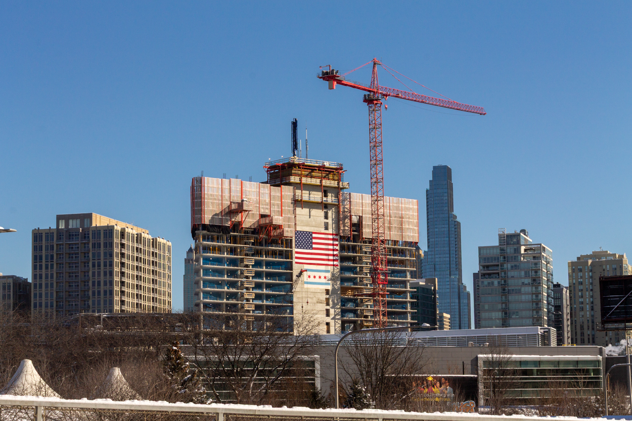 Bally's Hotel Tower first glass