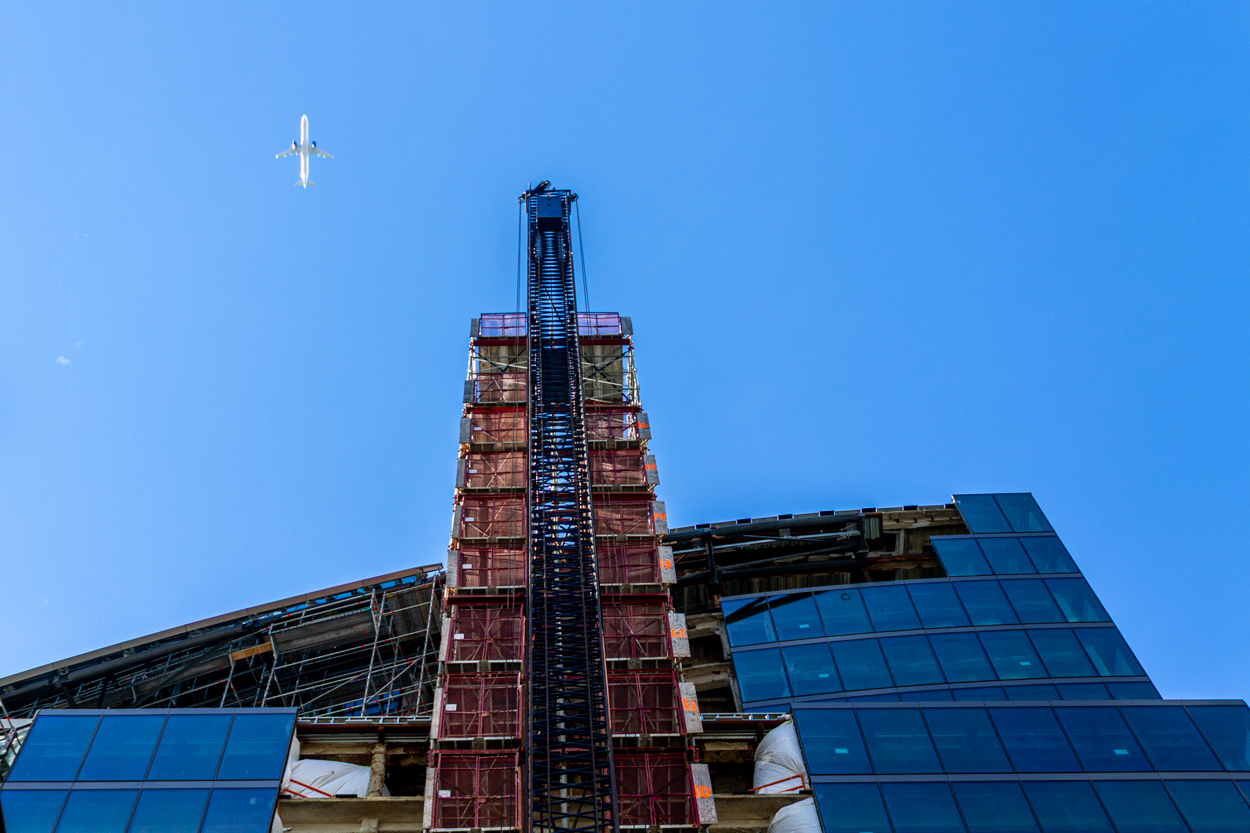 Thompson Center Google exterior renovation January 2026 update