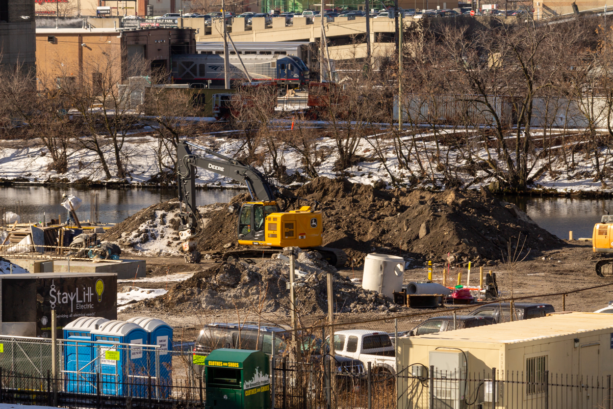 1010 South Wells tower crane permitted