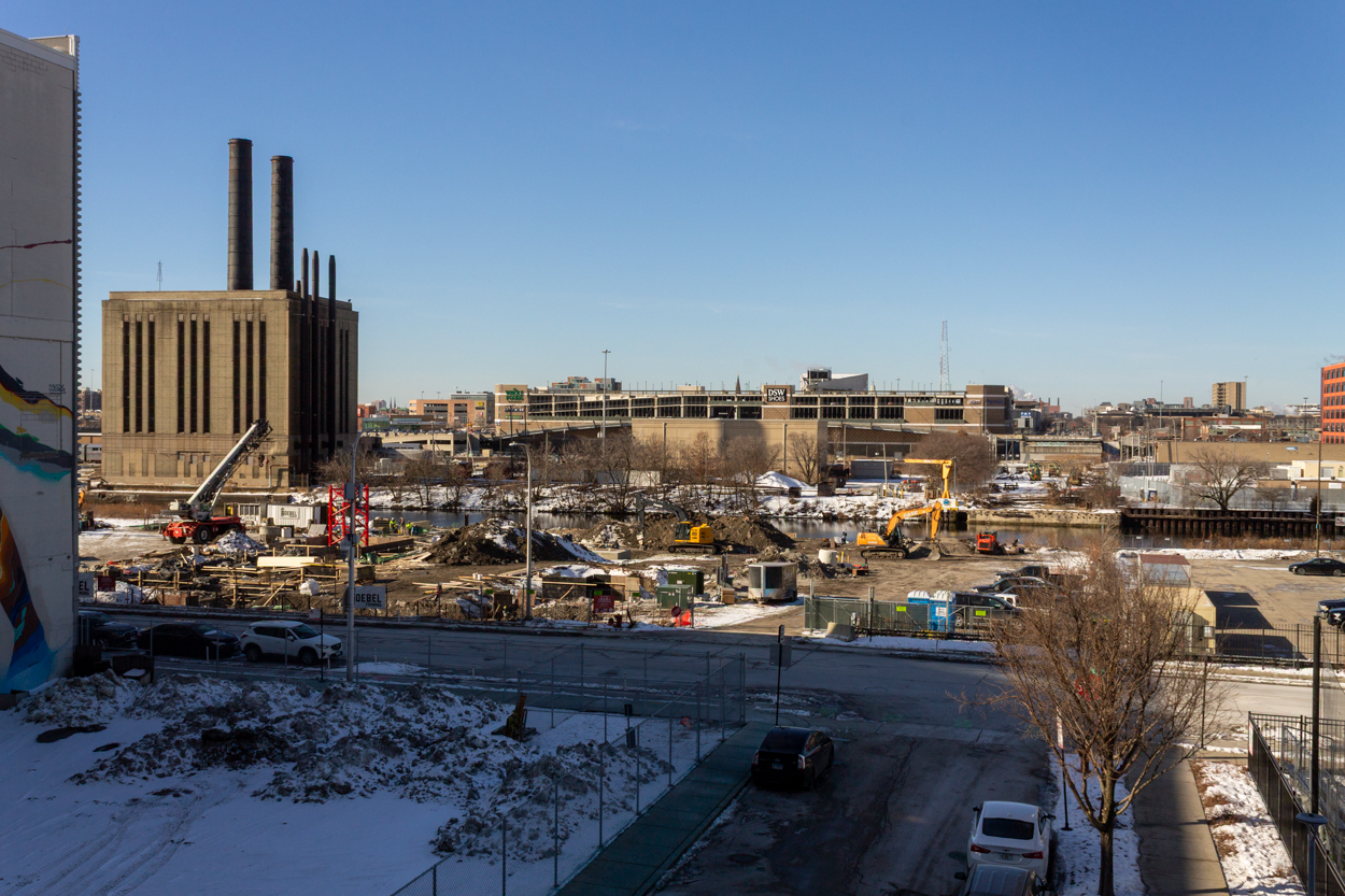 1010 South Wells tower crane permitted