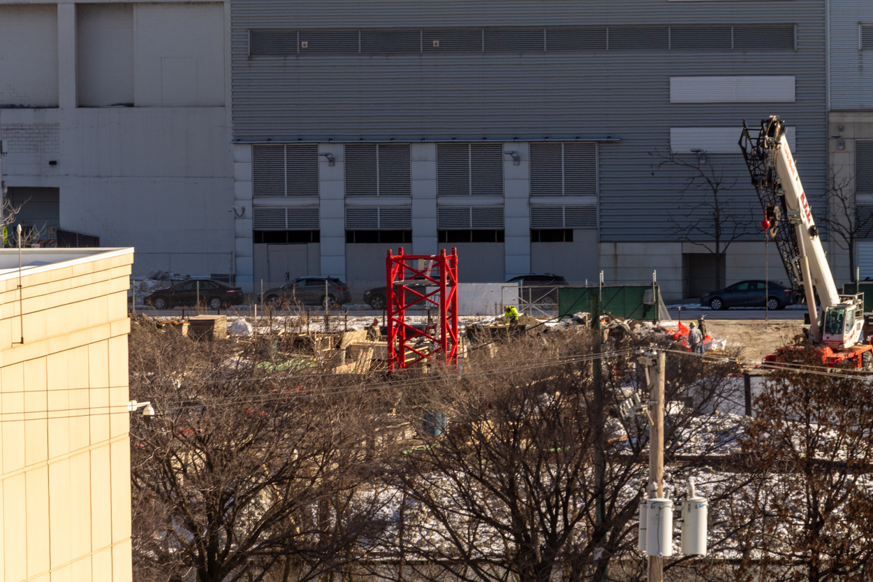 1010 South Wells tower crane permitted