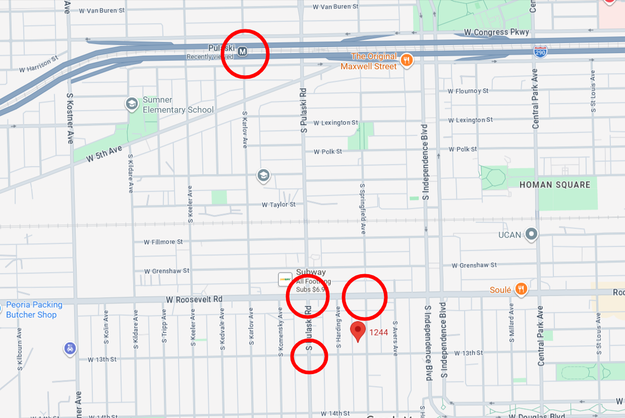 1244 South Springfield Avenue three-flat permitted