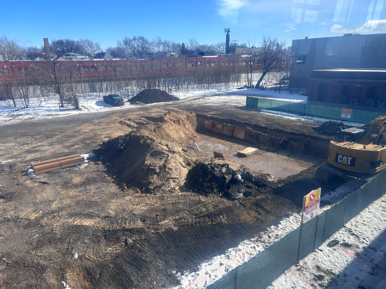 Club Grace foundation work underway