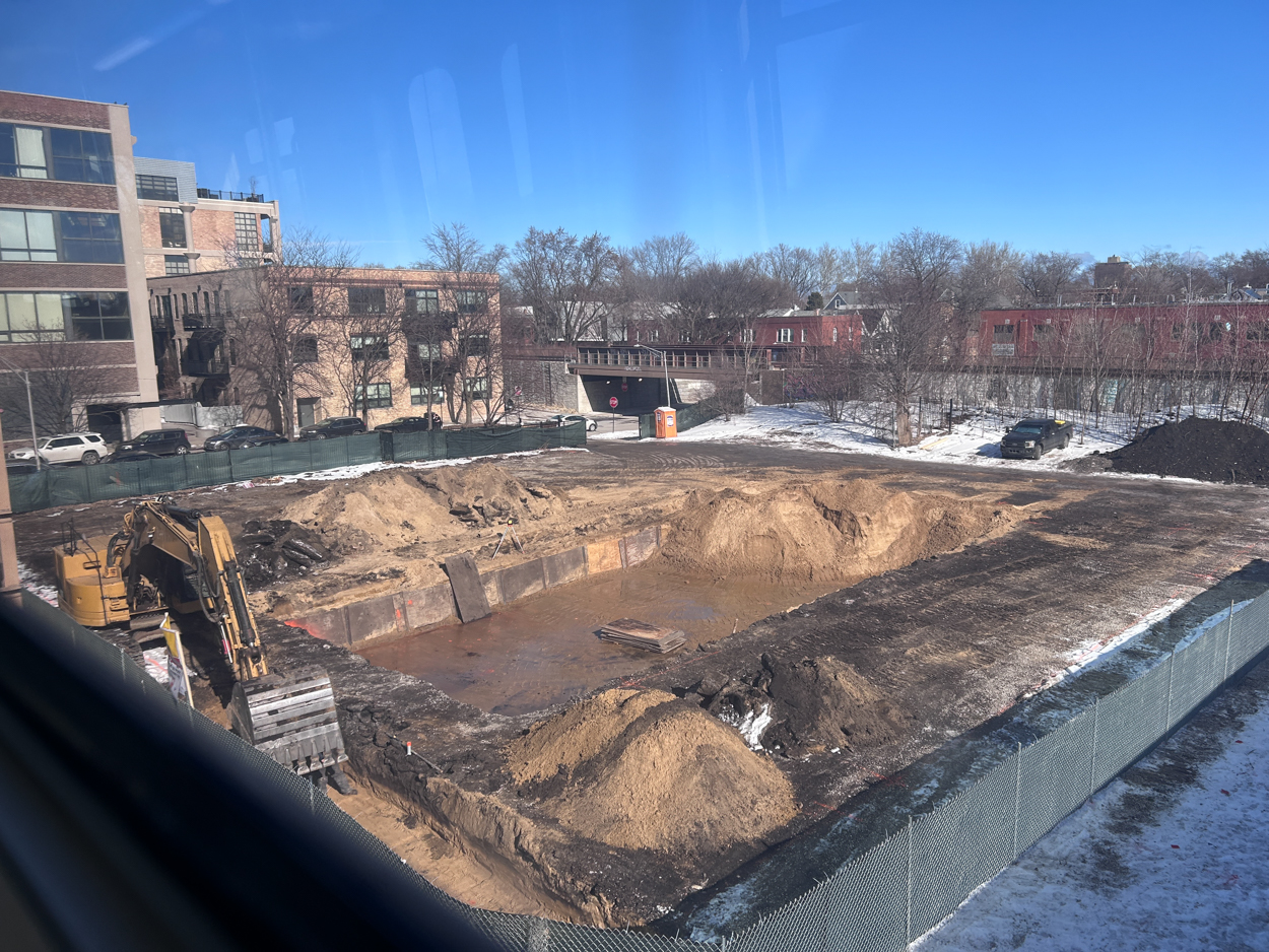 Club Grace foundation work underway