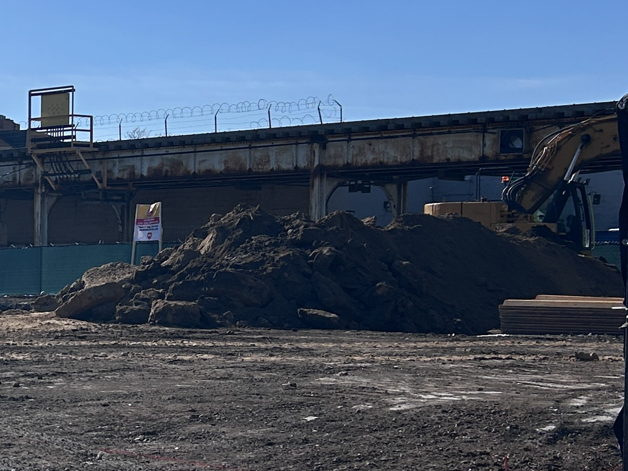 Club Grace foundation work underway