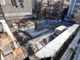 227 West Chicago Avenue foundation work February 2026