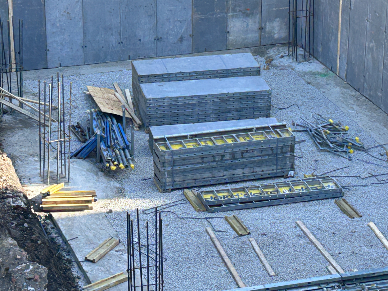 227 West Chicago Avenue foundation progress February 2026