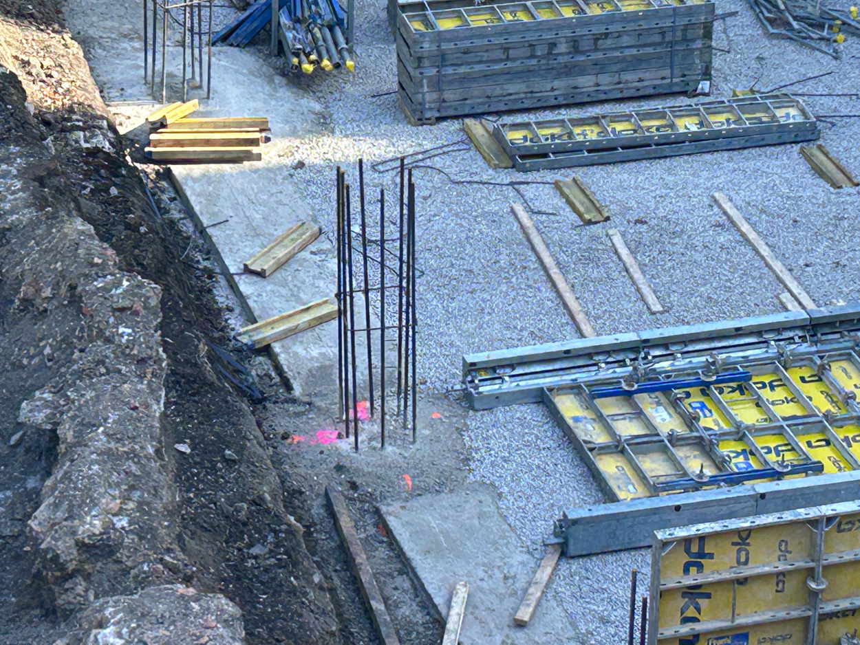 227 West Chicago Avenue foundation progress February 2026