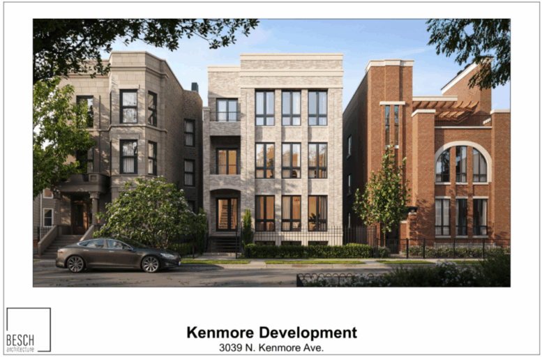 Three units permitted at 3039 North Kenmore Avenue