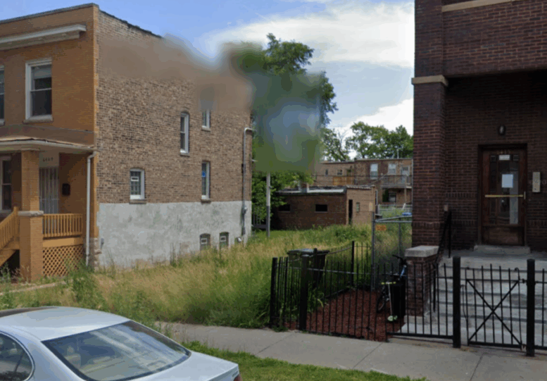 6411 South Champlain Avenue two-flat permitted