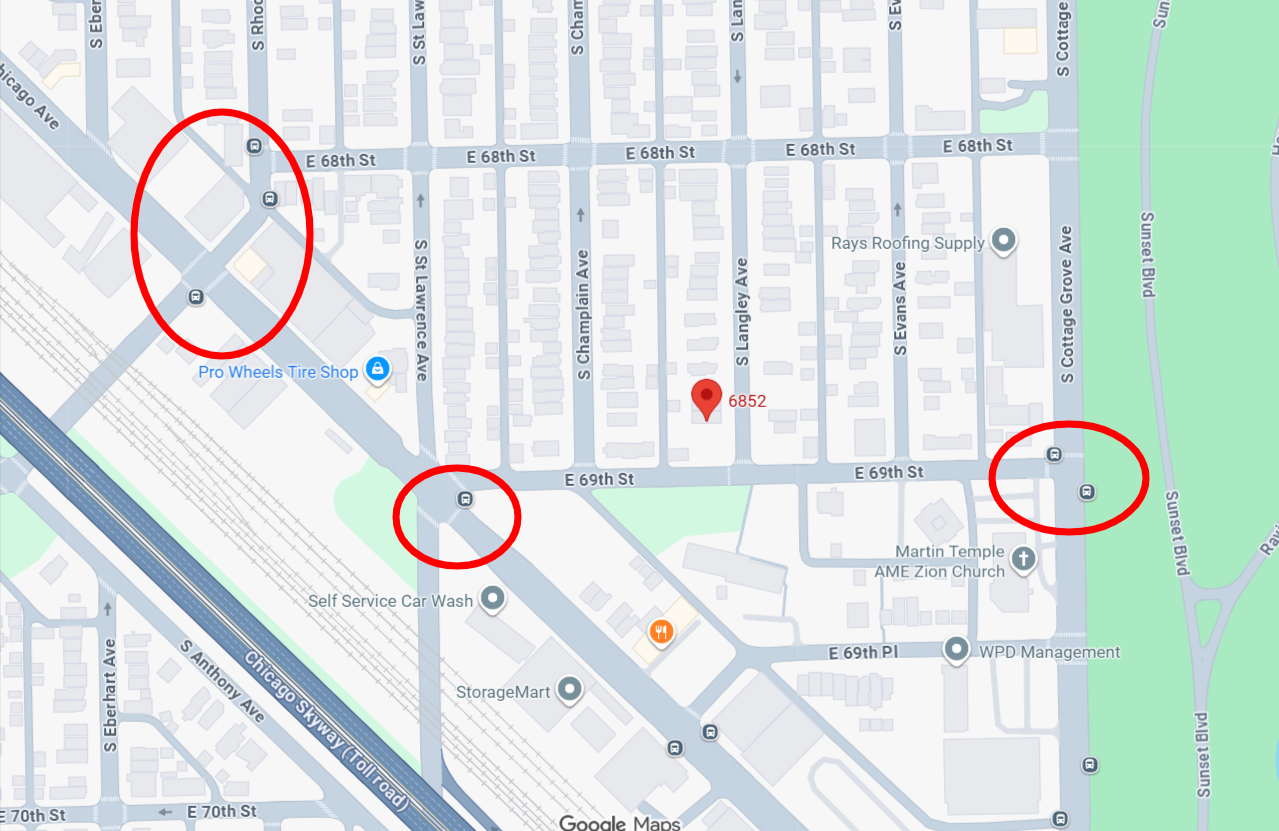 6852 South Langley Avenue construction permitted