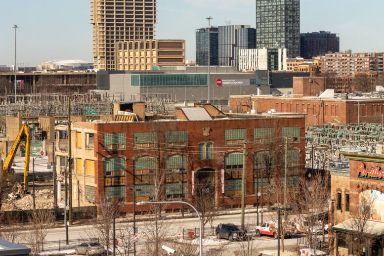 900 South Clinton Street demolition