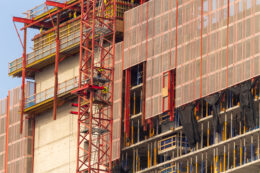 Bally's Hotel tower crane jump #2