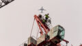 Thompson Center tower crane dismantling