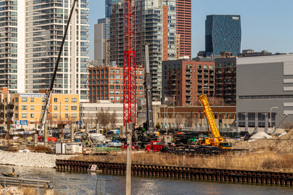 1010 South Wells March 2026 first floor progress