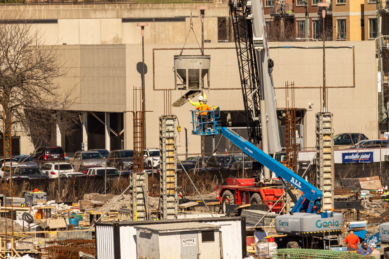 1010 South Wells March 2026 first floor progress