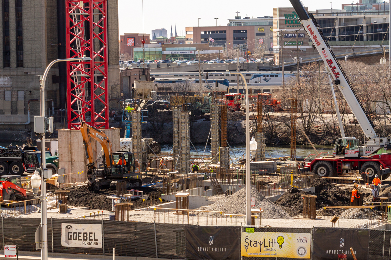 1010 South Wells March 2026 first floor progress