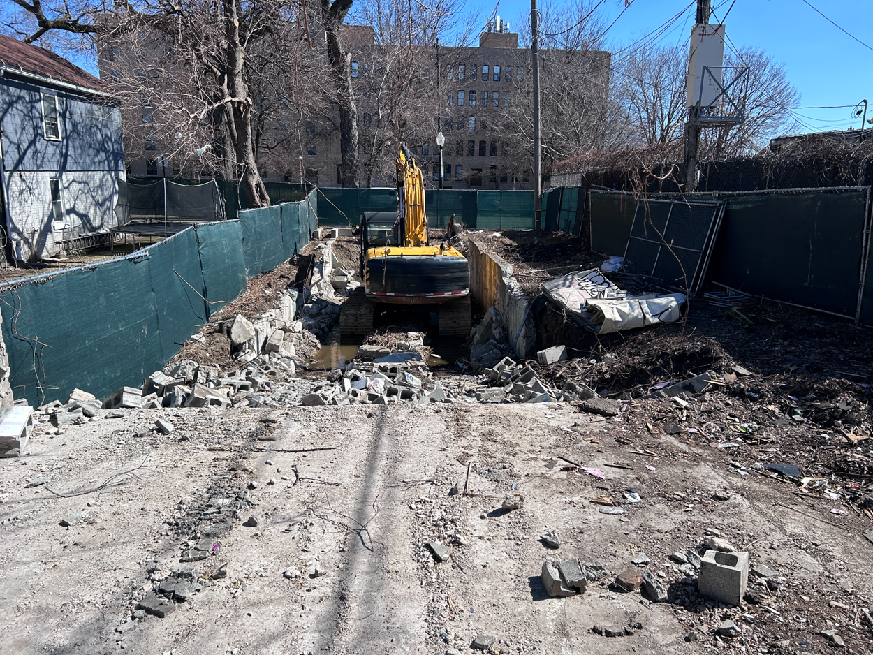 2130 South May Street construction underway