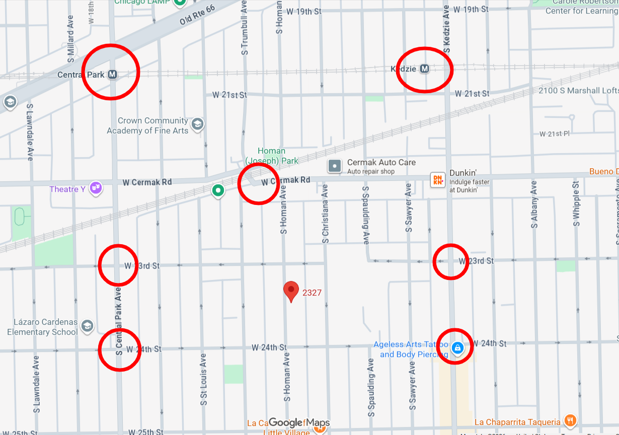 2327 South Homan Avenue construction permitted