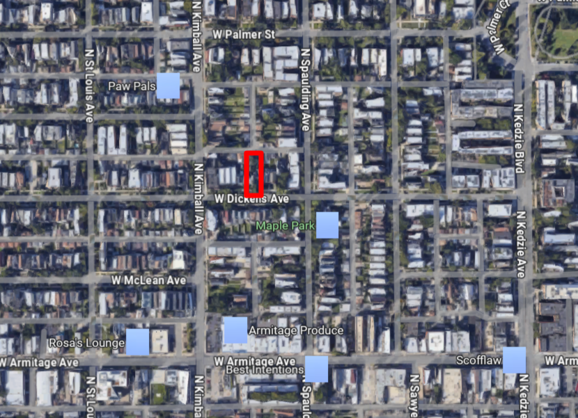 3320 West Dickens Avenue two-flat permitted