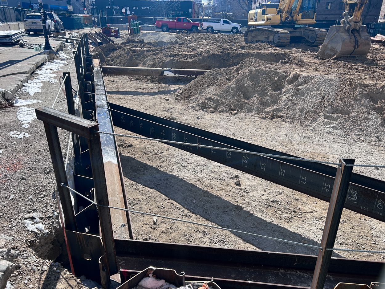 2600 North Clark Street construction underway