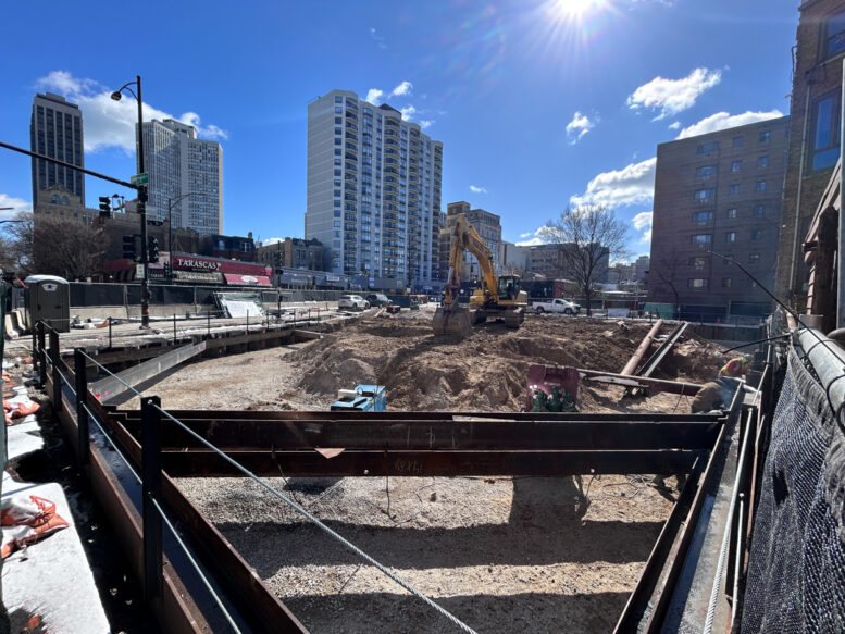 2600 North Clark Street construction underway