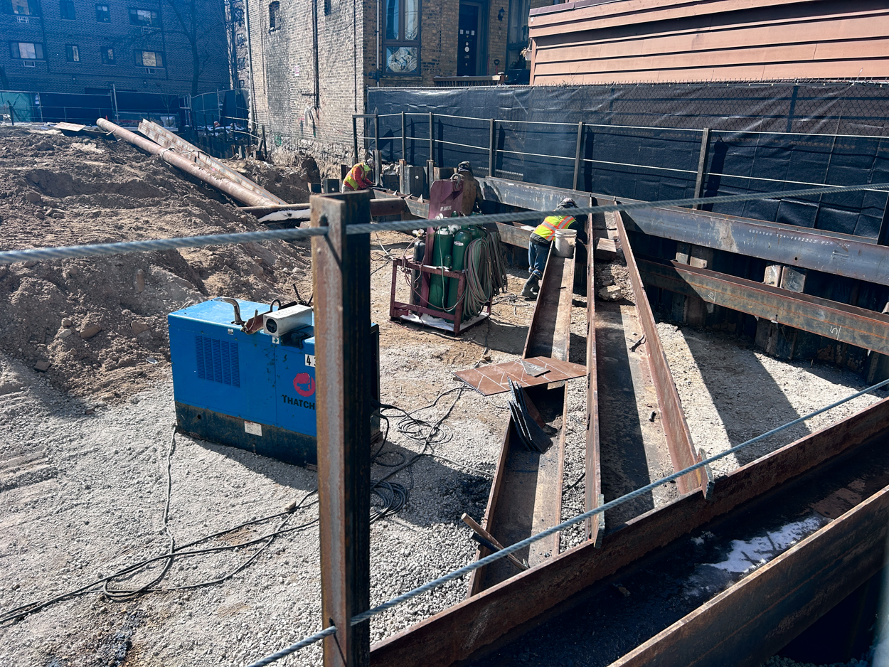 2600 North Clark Street construction underway