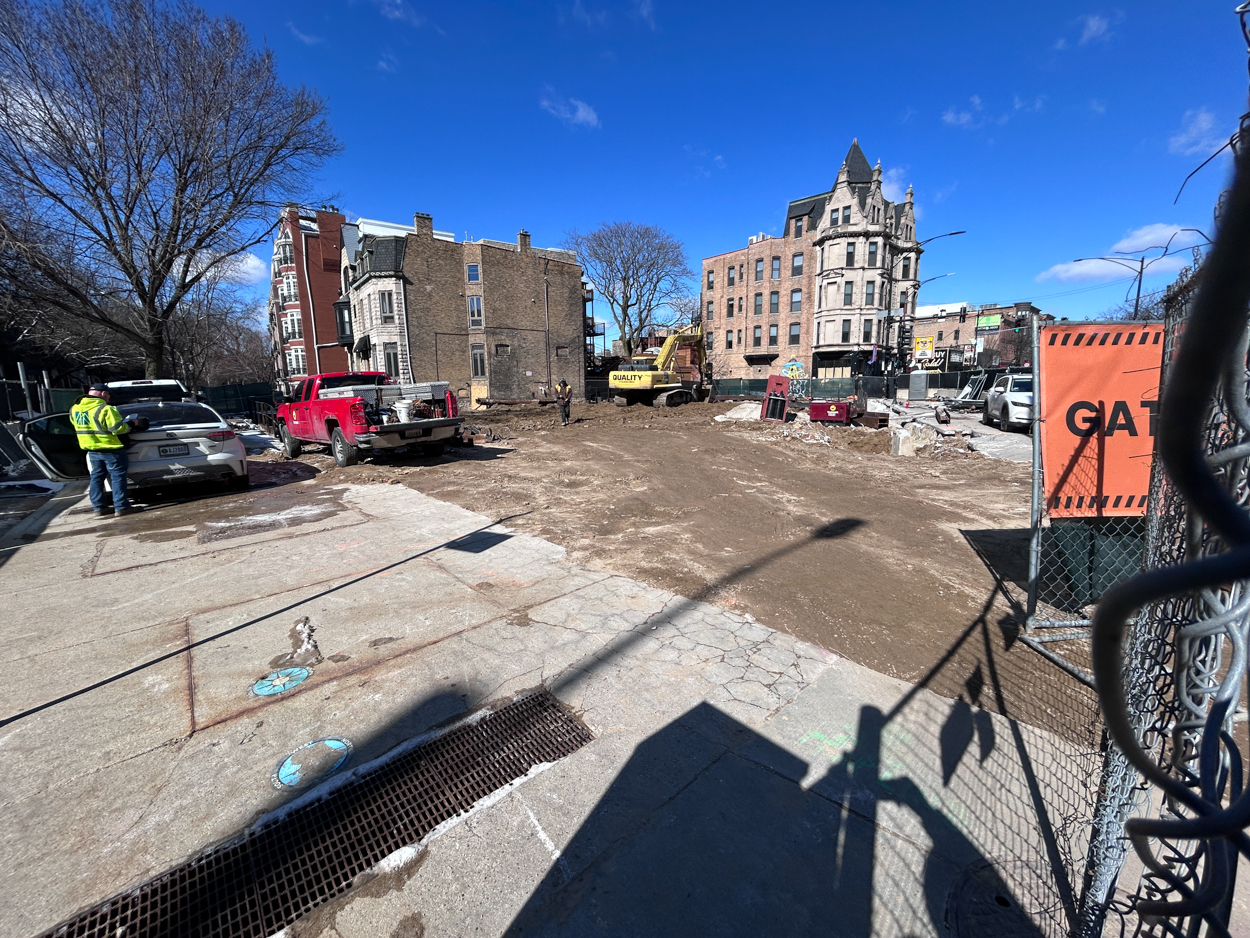 2600 North Clark Street construction underway