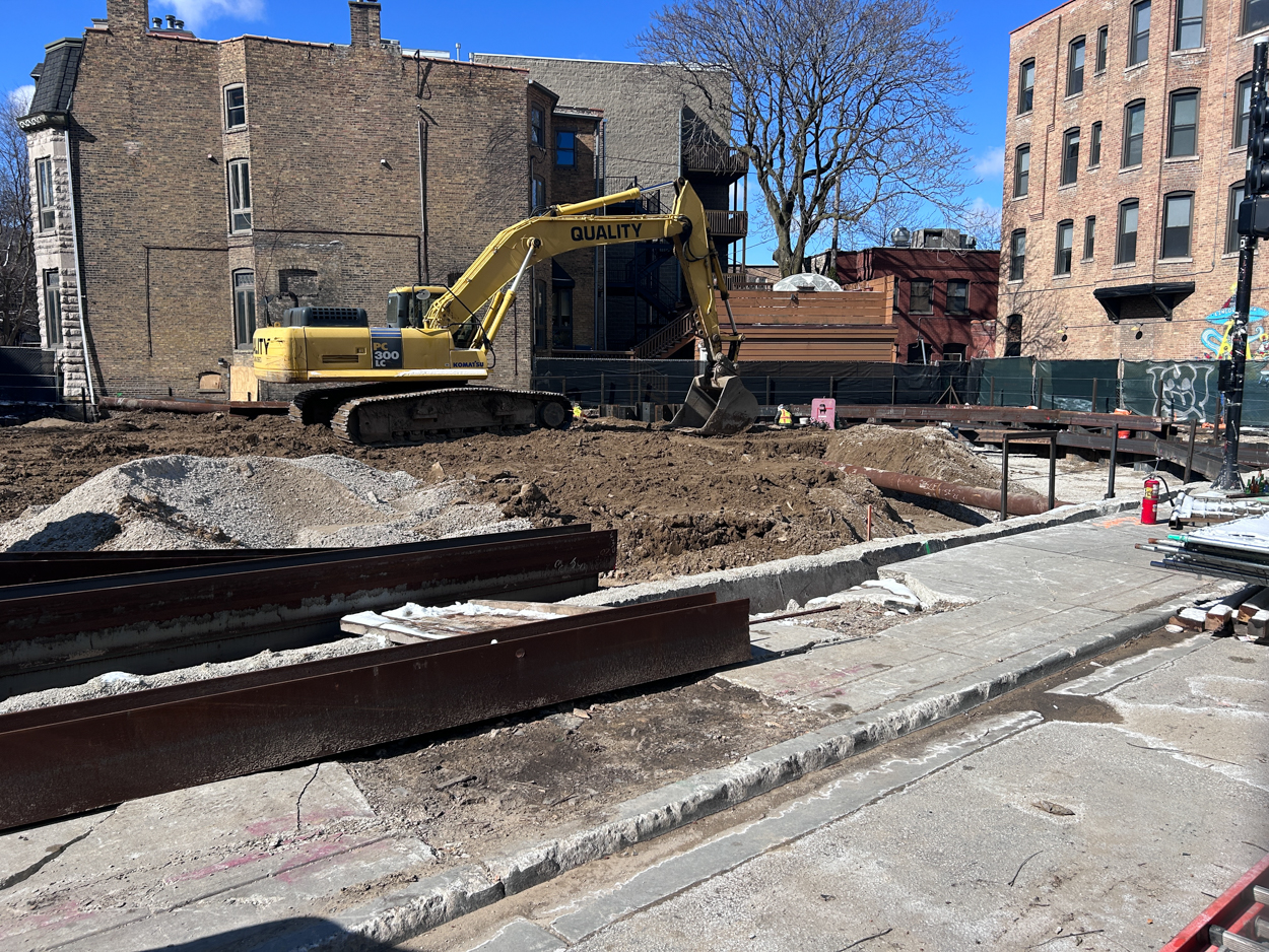 2600 North Clark Street construction underway