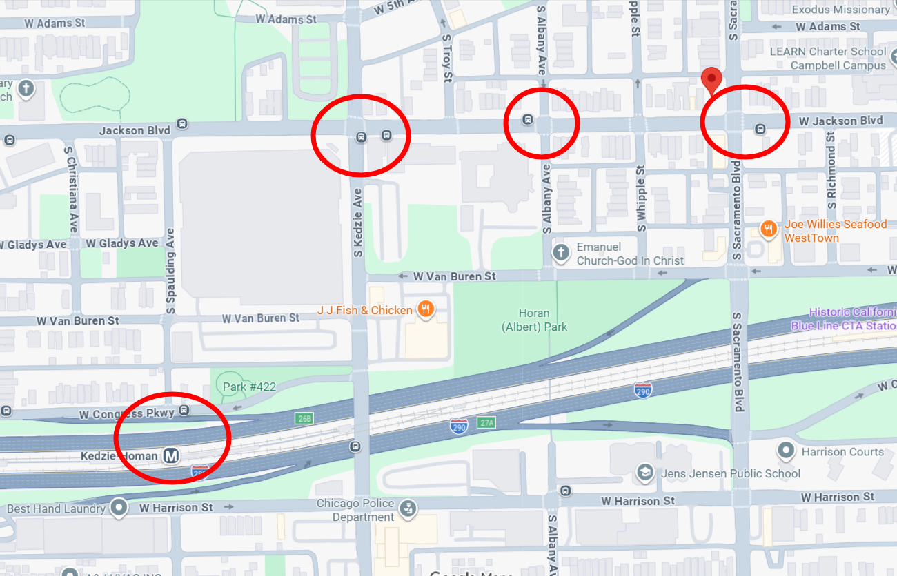 3004 West Jackson Boulevard three-flat permitted
