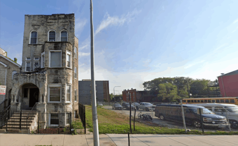 3004 West Jackson Boulevard three-flat permitted