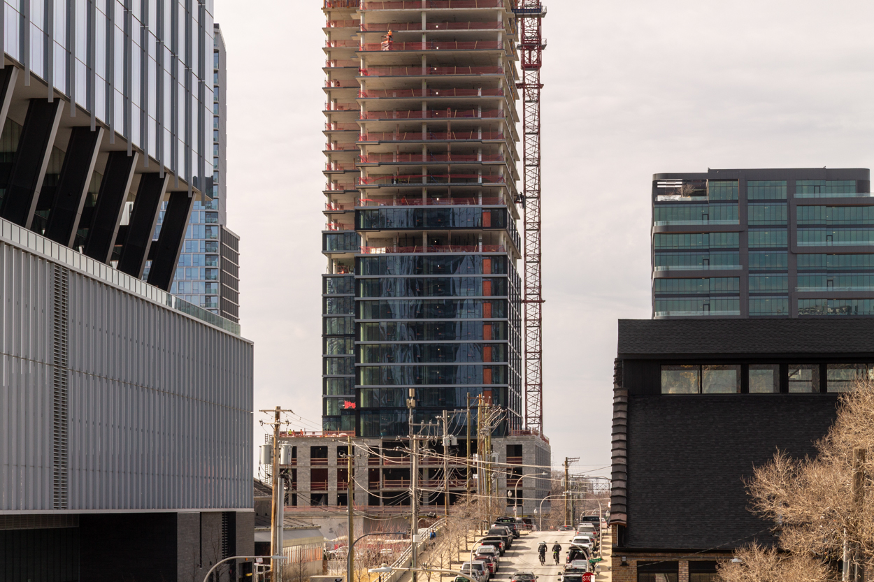 370 North Morgan march 2026 construction update