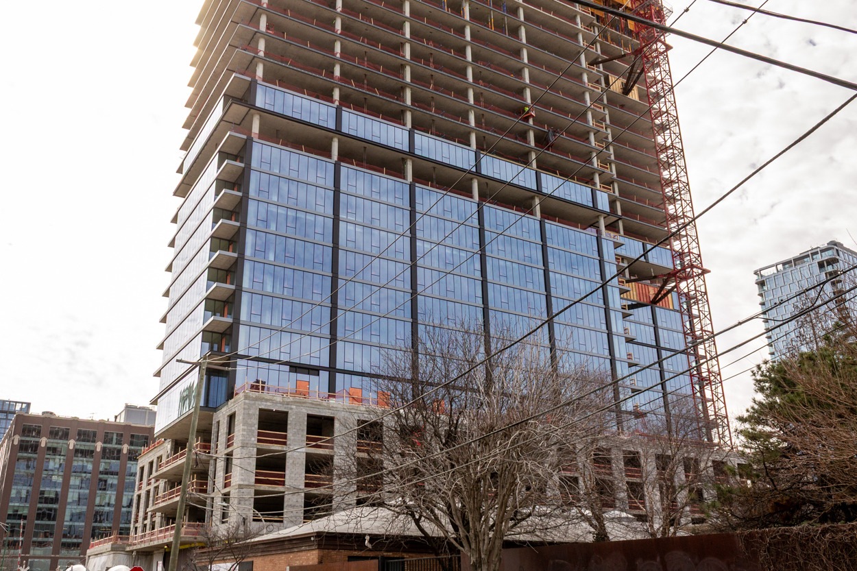 370 North Morgan march 2026 construction update