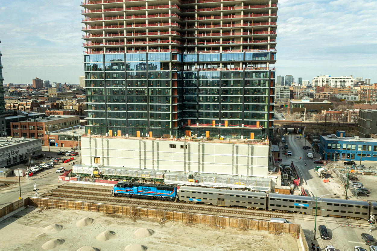 370 North Morgan march 2026 construction update