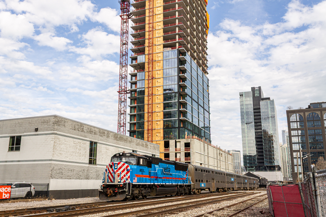 370 North Morgan march 2026 construction update