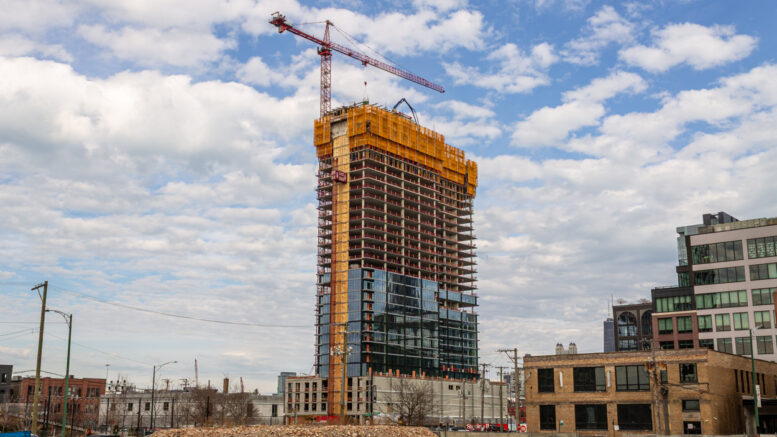 370 North Morgan march 2026 construction update