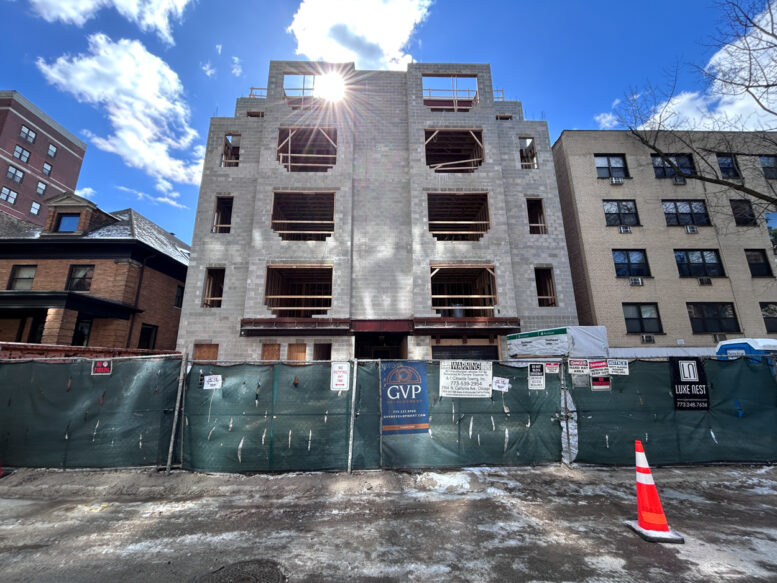 453 West Briar Place March 2026 construction progress