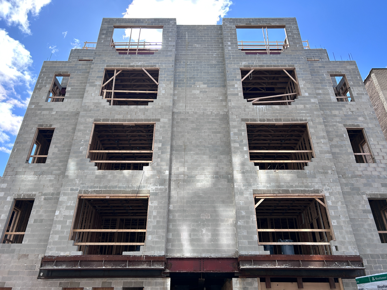 453 West Briar Place March 2026 construction progress