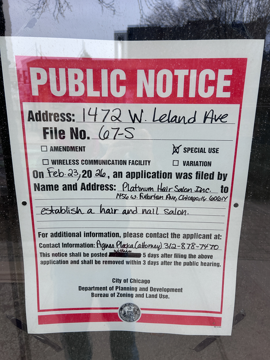 The Anderson 4713 North Clark Street March 2026 construction update