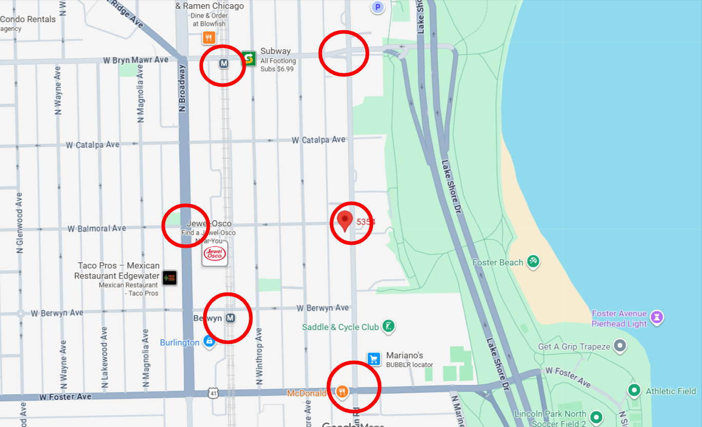 5354 North Sheridan Road March 2026 construction update