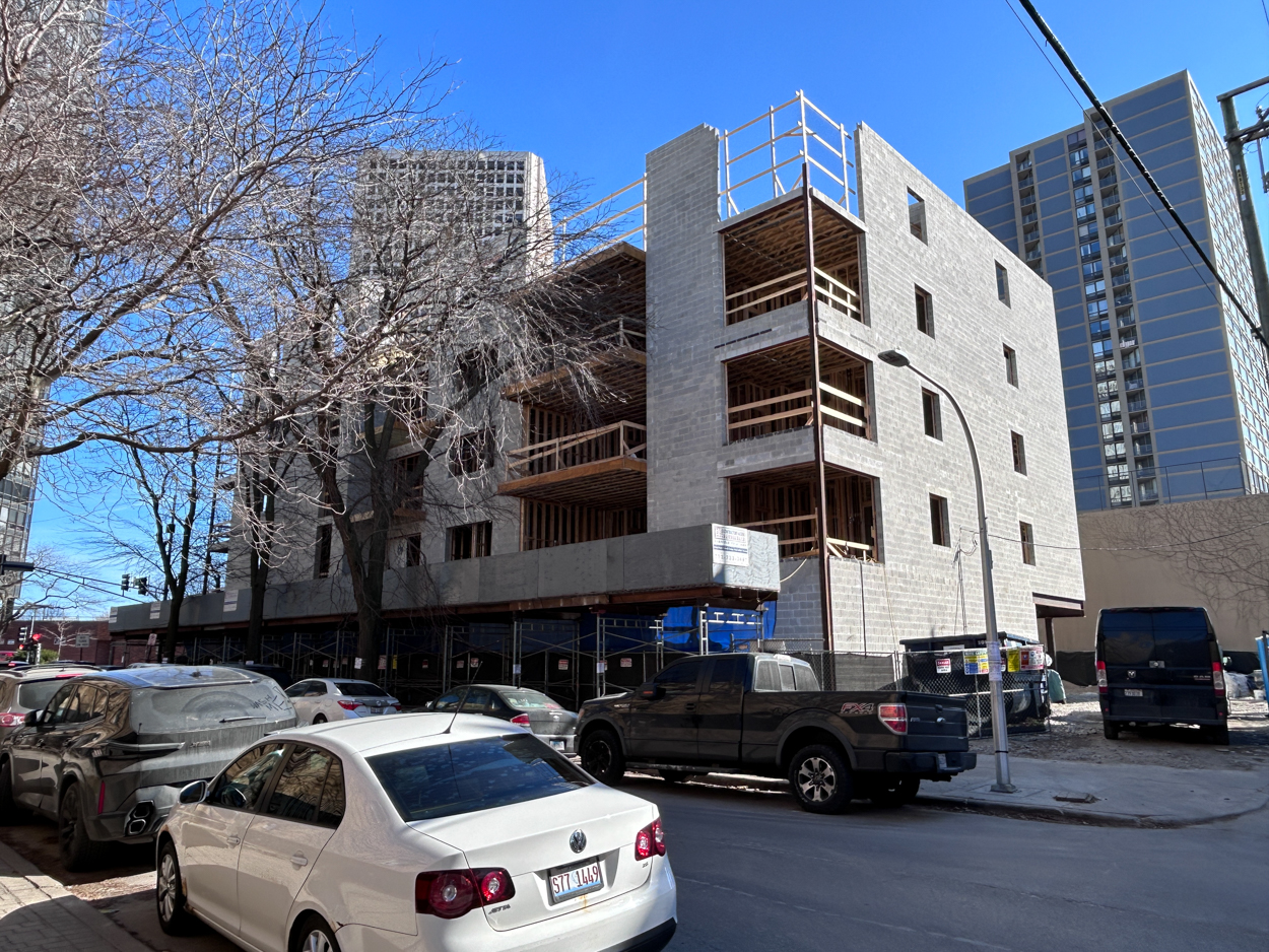 5354 North Sheridan Road March 2026 construction update