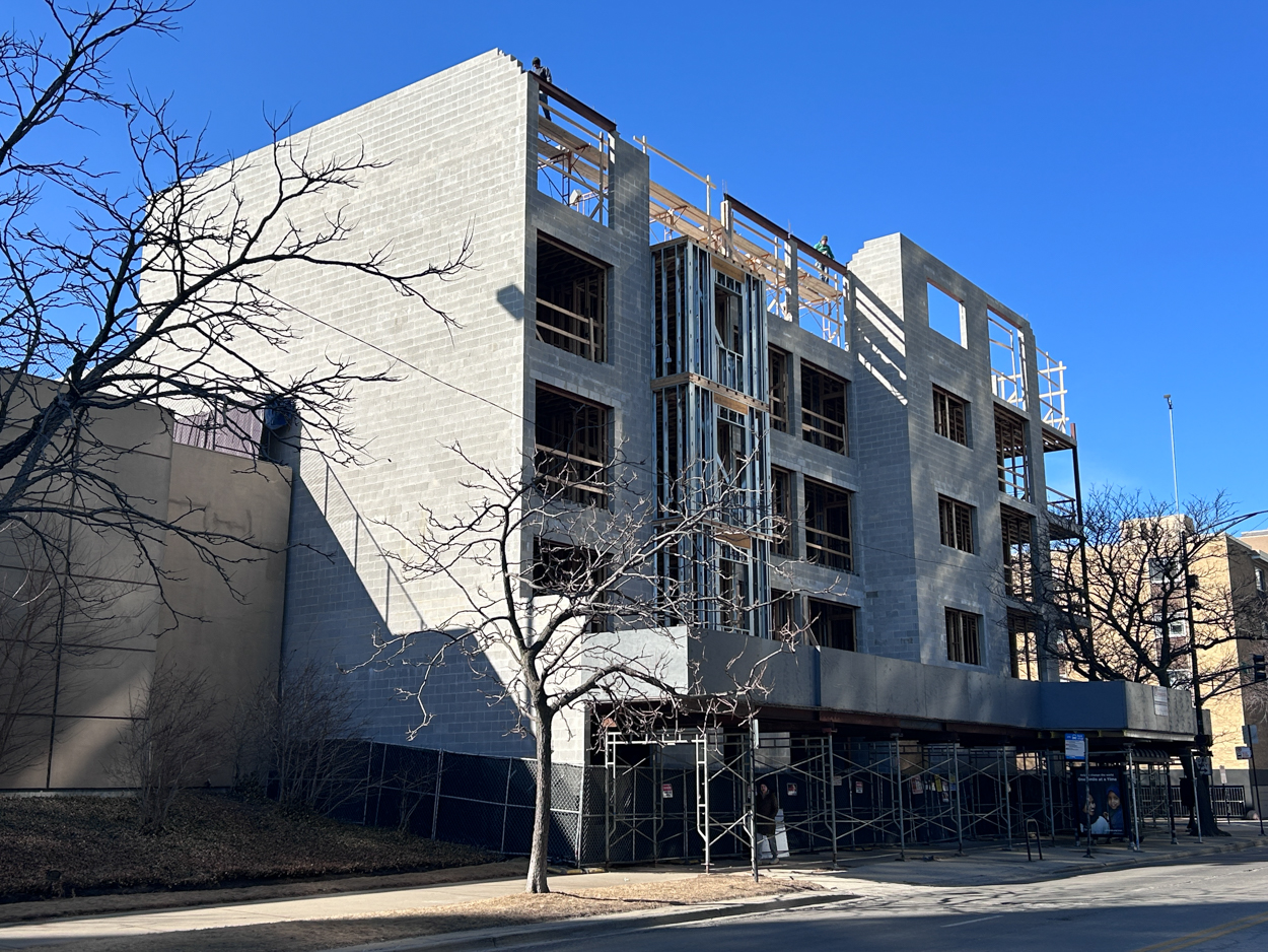5354 North Sheridan Road March 2026 construction update