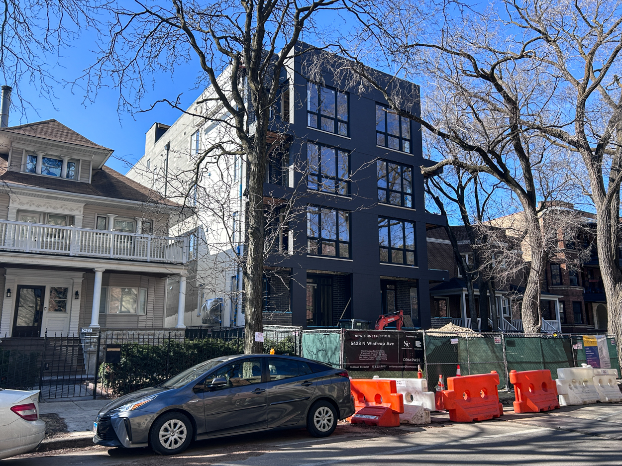 5428 North Winthrop Avenue March 2026 construction update