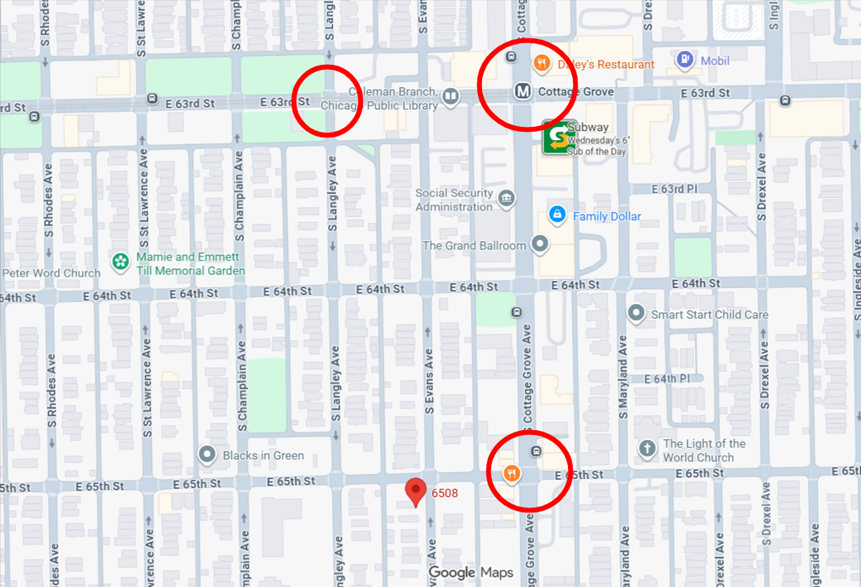 6508 South Evans Avenue two-flat construction