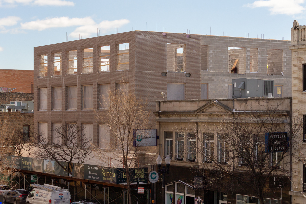 Belmora 919 West Belmont March 2026 construction update