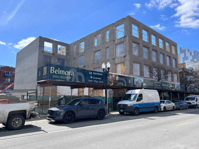 Belmora 919 West Belmont March 2026 construction update