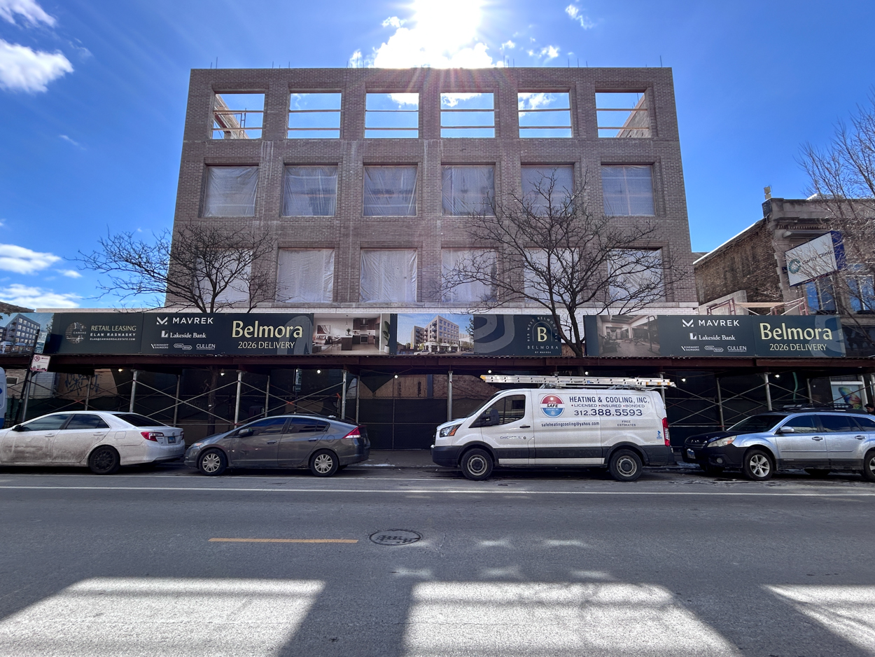 Belmora 919 West Belmont March 2026 construction update